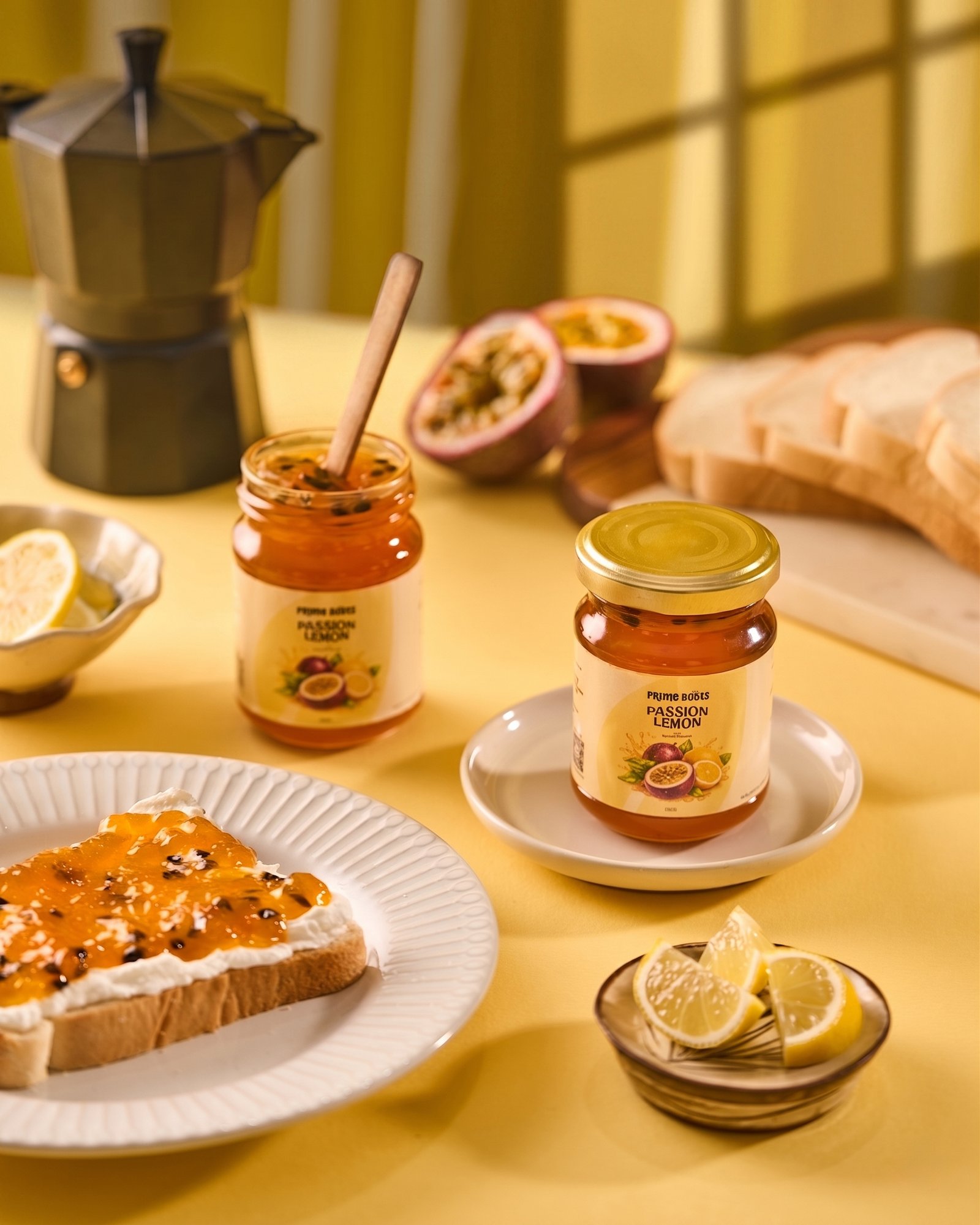 passion fruit & lemon jam – 160g passion fruit & lemon jam – 160g